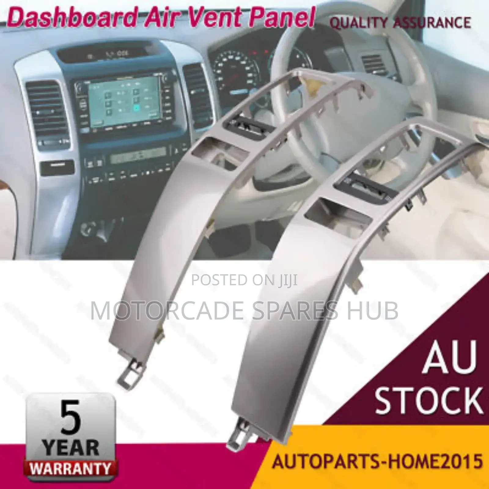 Toyota Landcruiser Prado J120 Vent Covers