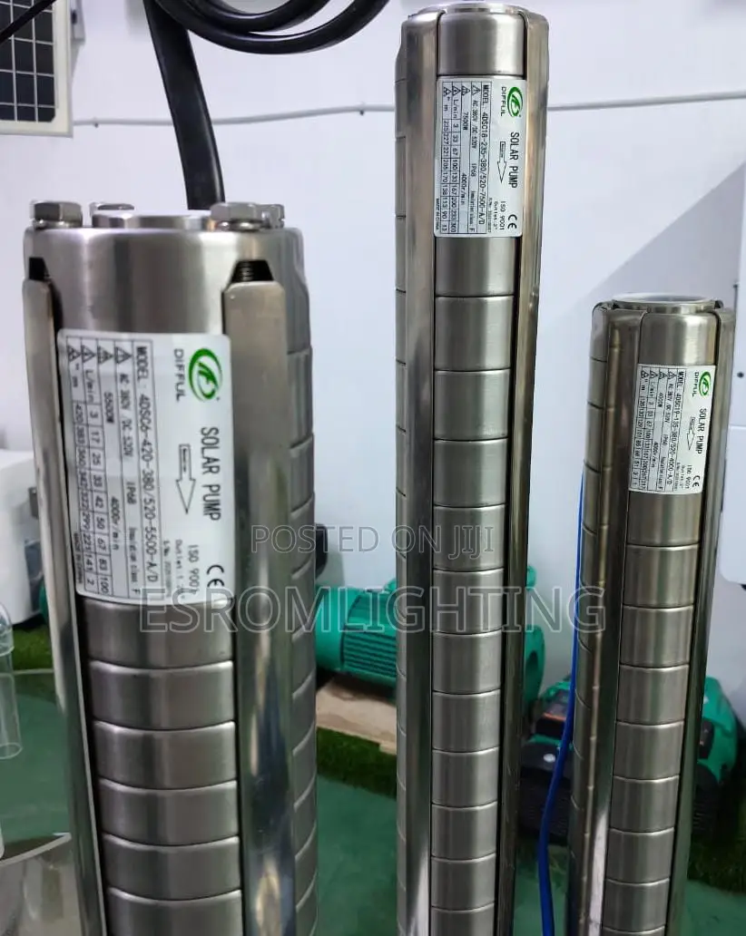 4kw Difful Solar Submersible Pump Model 4/6dsc36-80-380/520-4000-a/D
