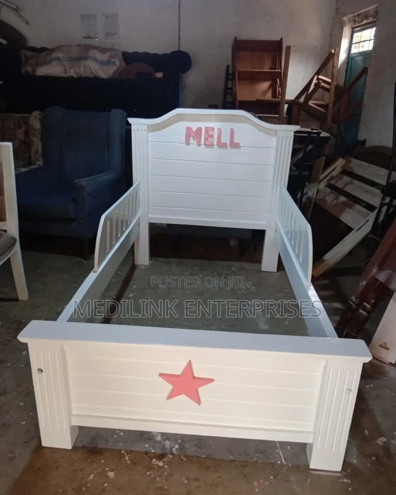 Customized 3*6 Kids Beds Mahogany