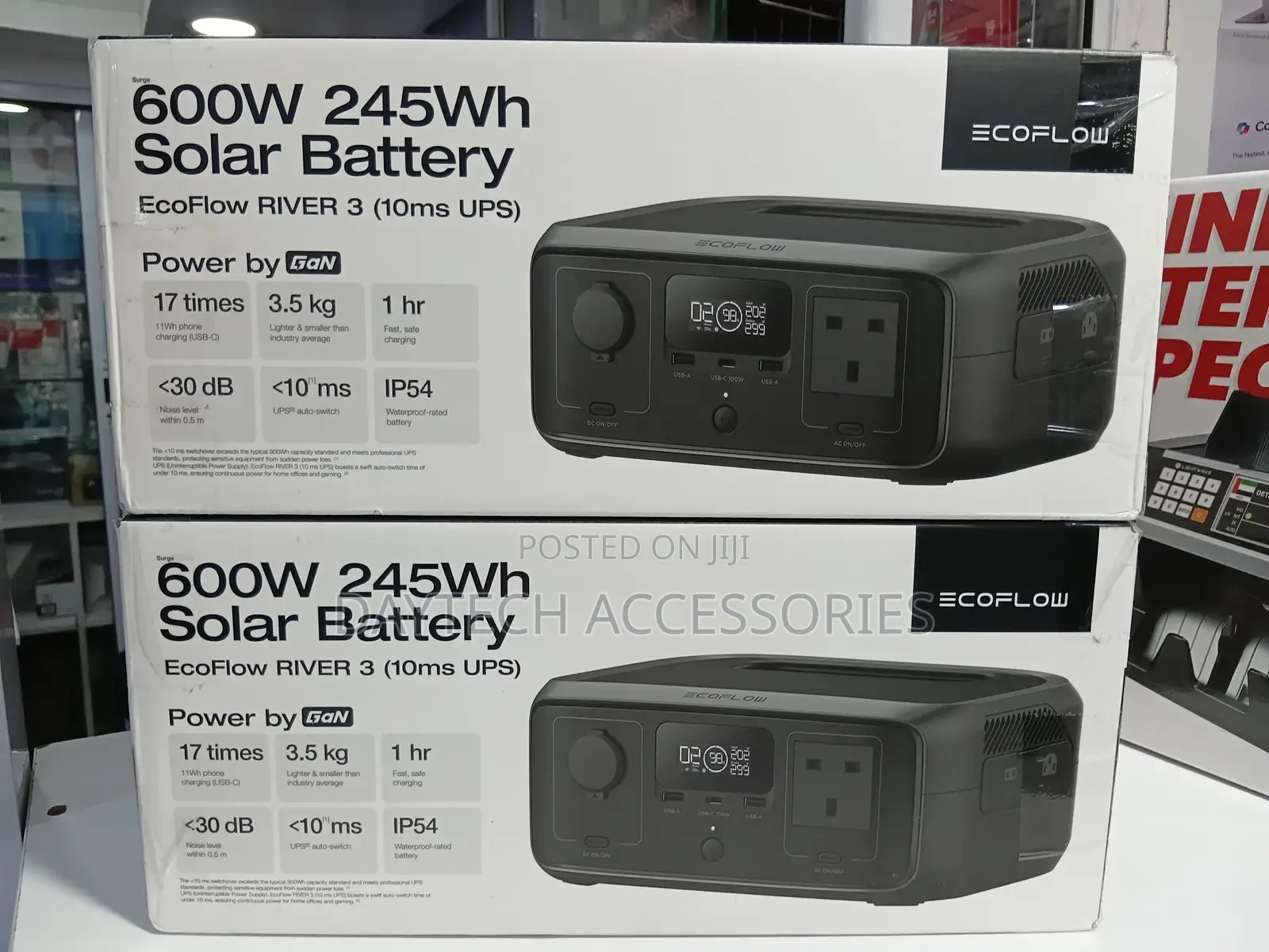 Ecoflow River 3 – Portable Power Station (300w, 245wh)