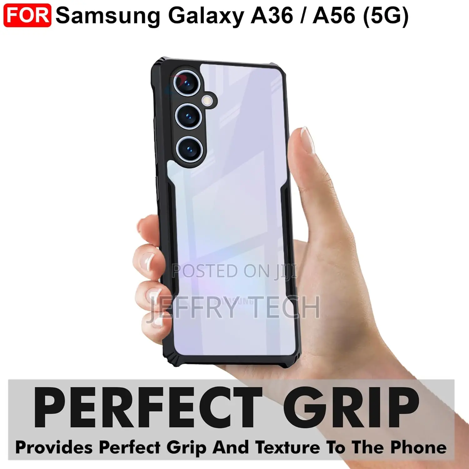 Samsung Galaxy A36 / A56 (5g) Back Case Cover | Camera Protection Shoc