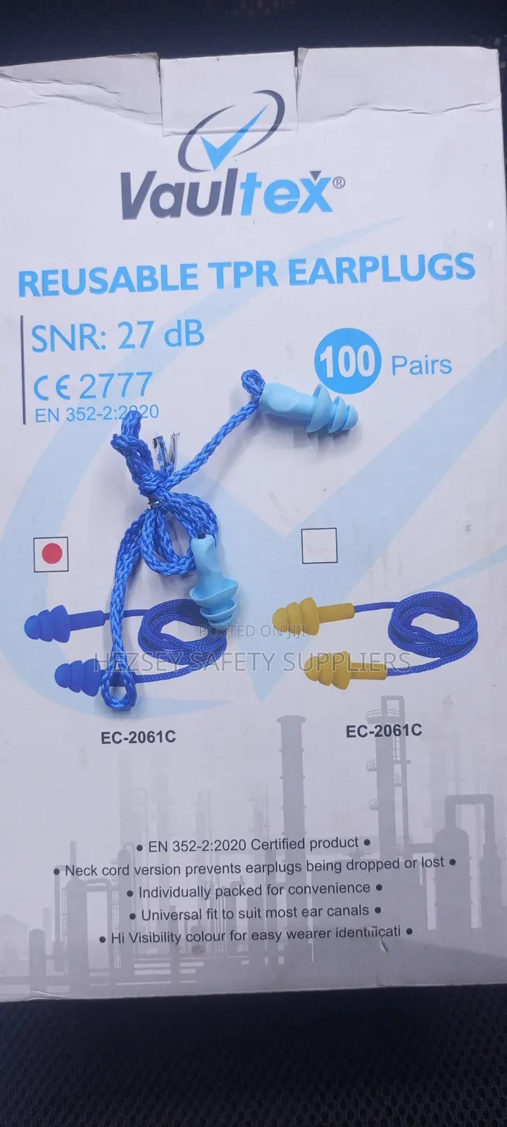 Affordable Industrial Safety Ear Plugs En 352