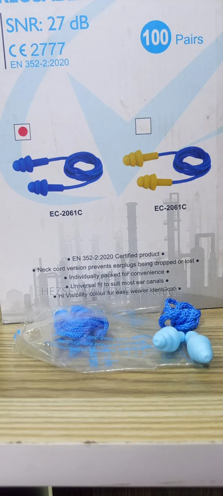 Affordable Industrial Safety Ear Plugs En 352