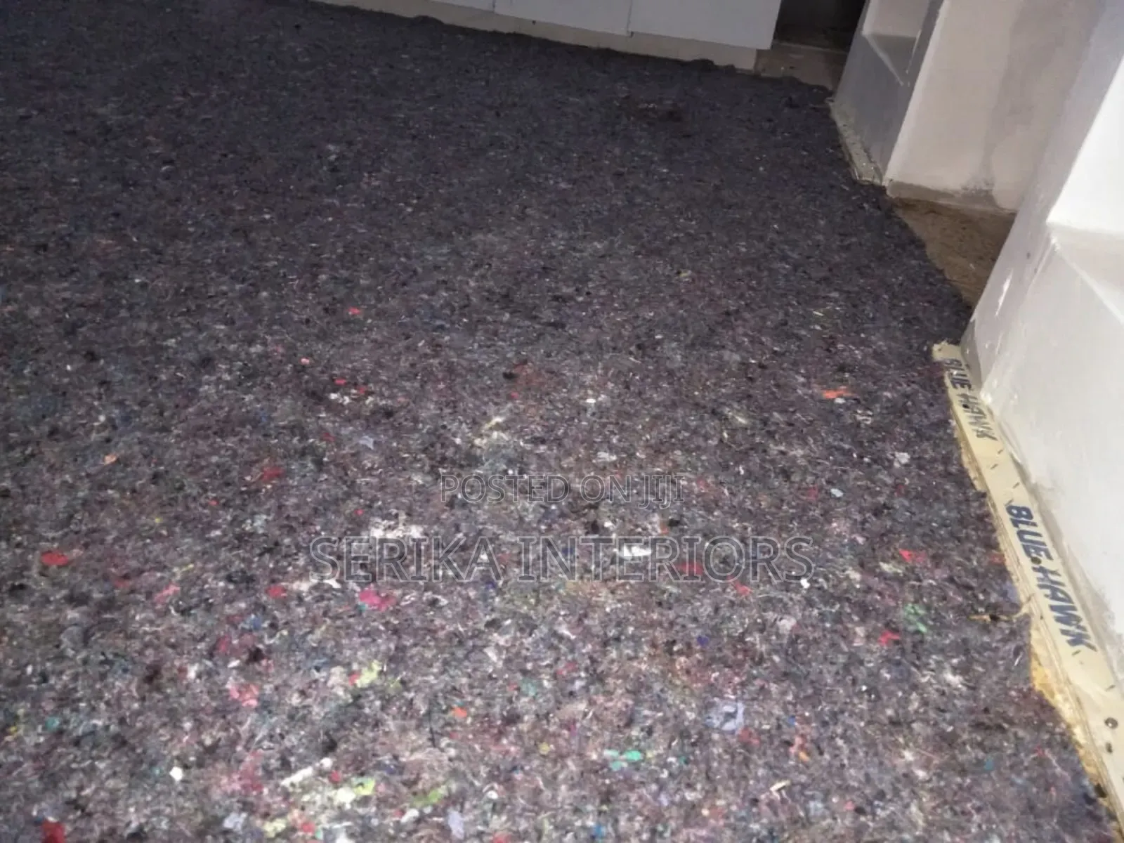 Warm Carpet Underlay Environmental Friendly Carpet Under Felt