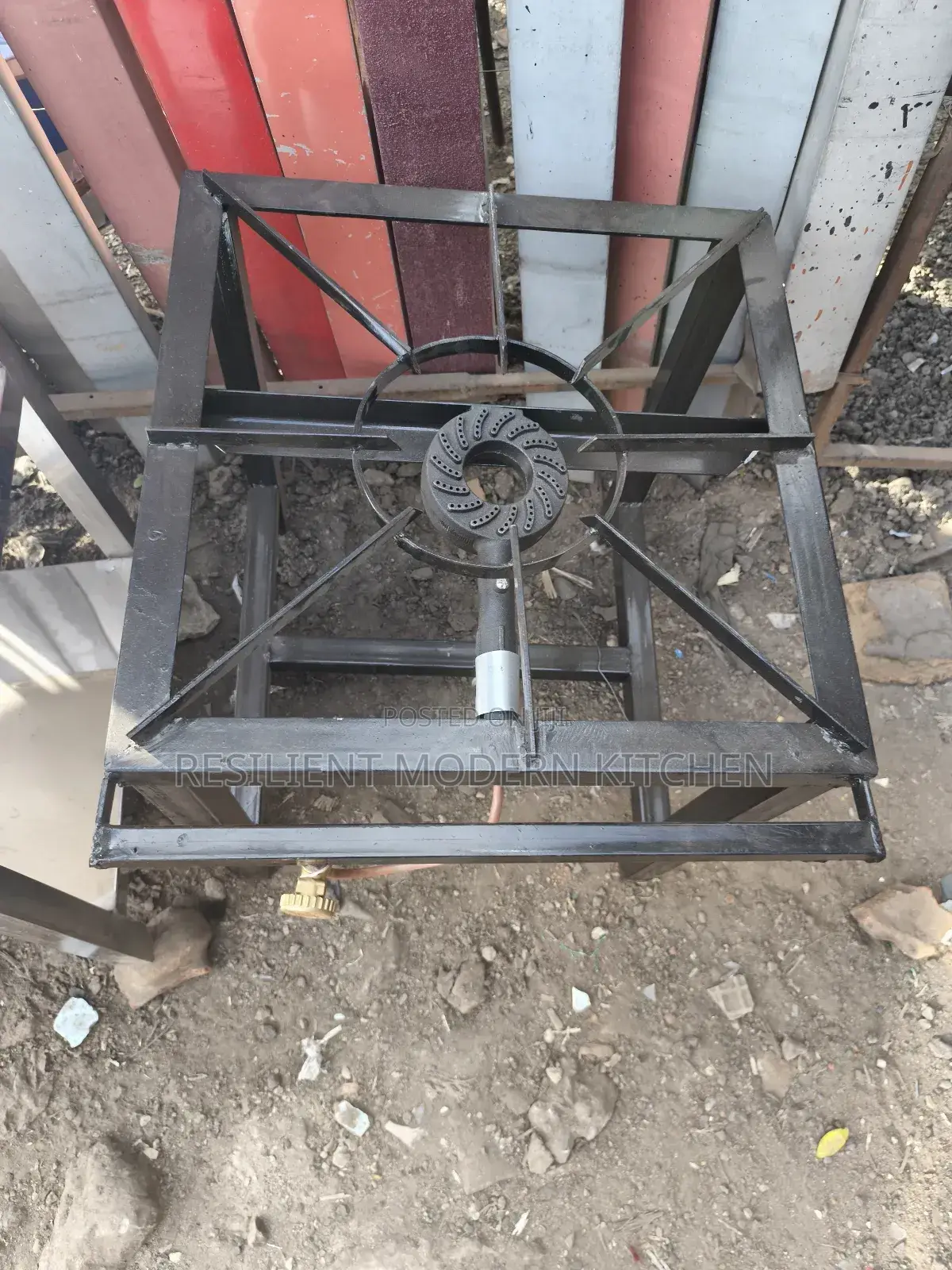 Commercial Mild Steel Single Burner Gas Cooker
