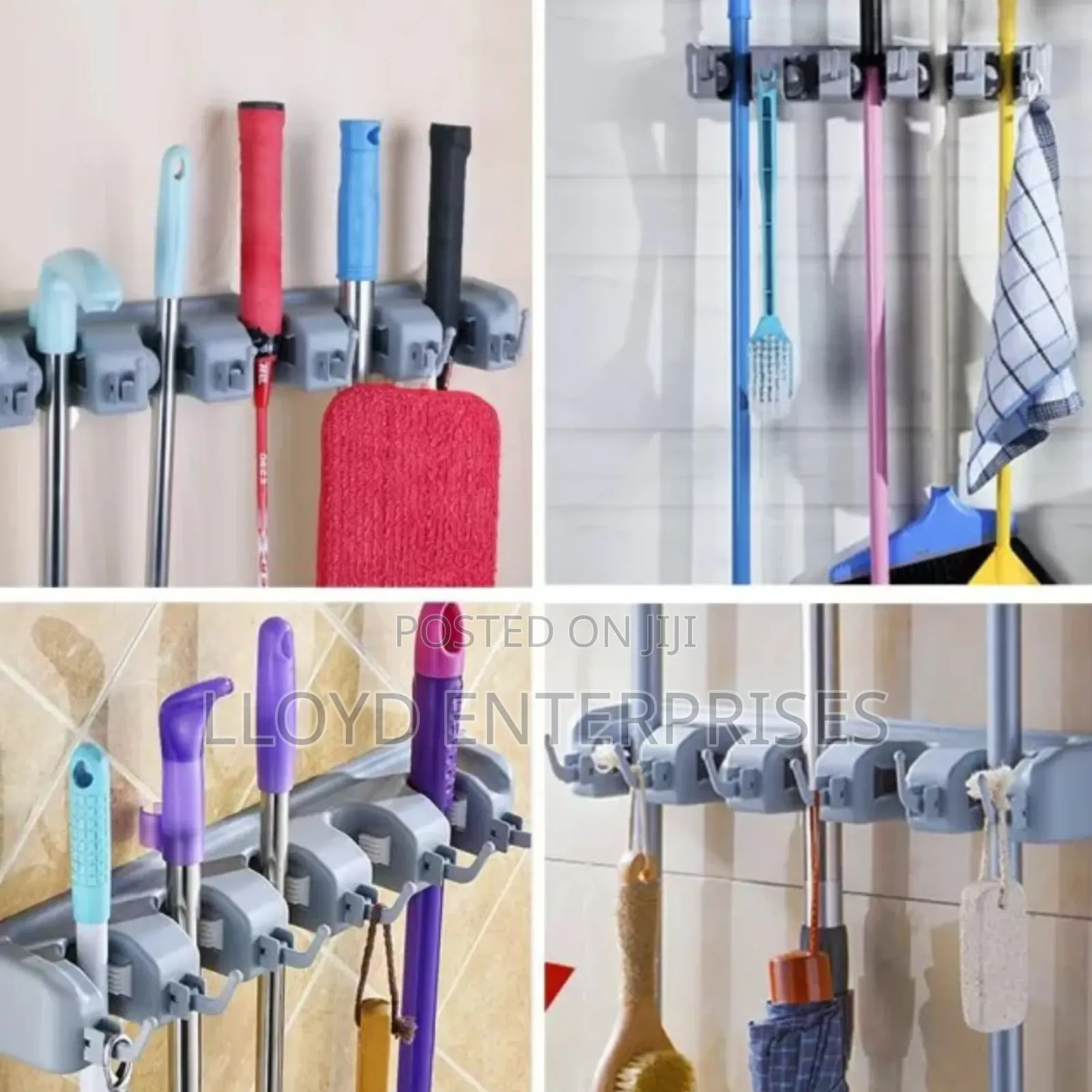 Tidy Mop/Broom Holder/Organizer