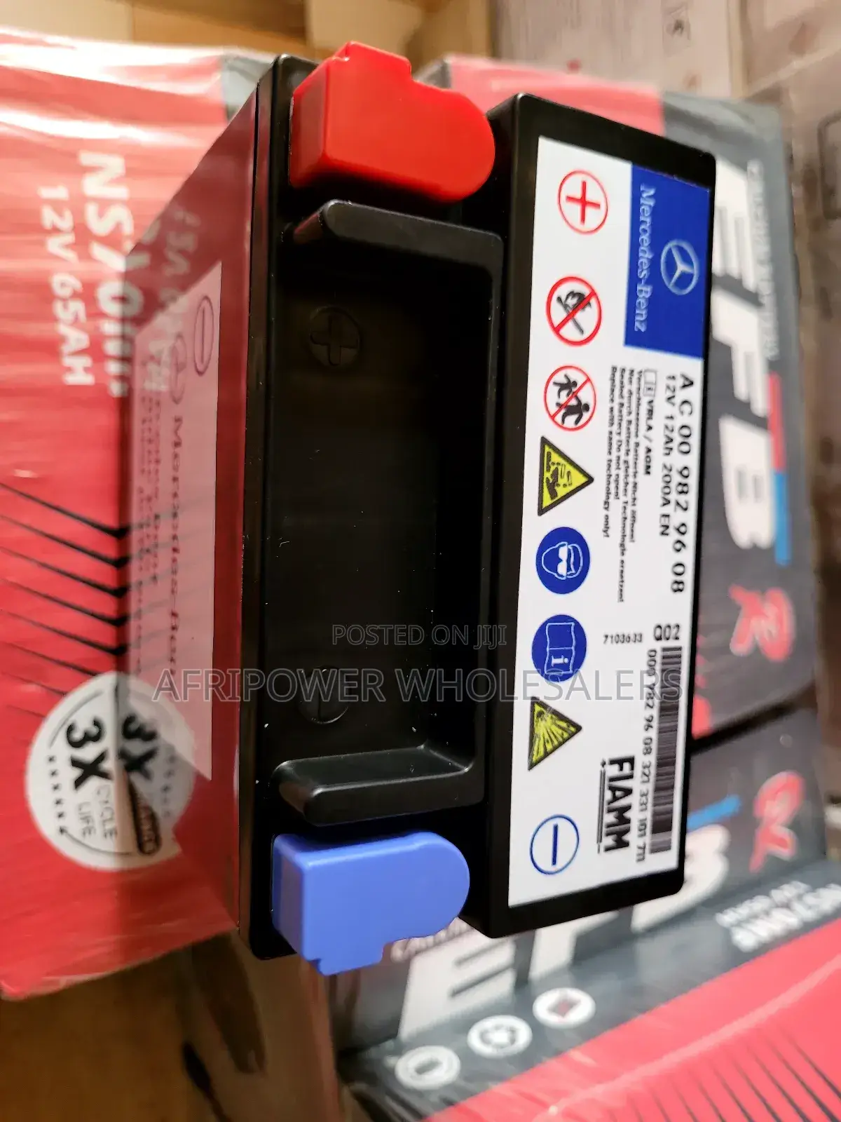 Mercedes Benz Auxiliary Battery (12v/12ah)