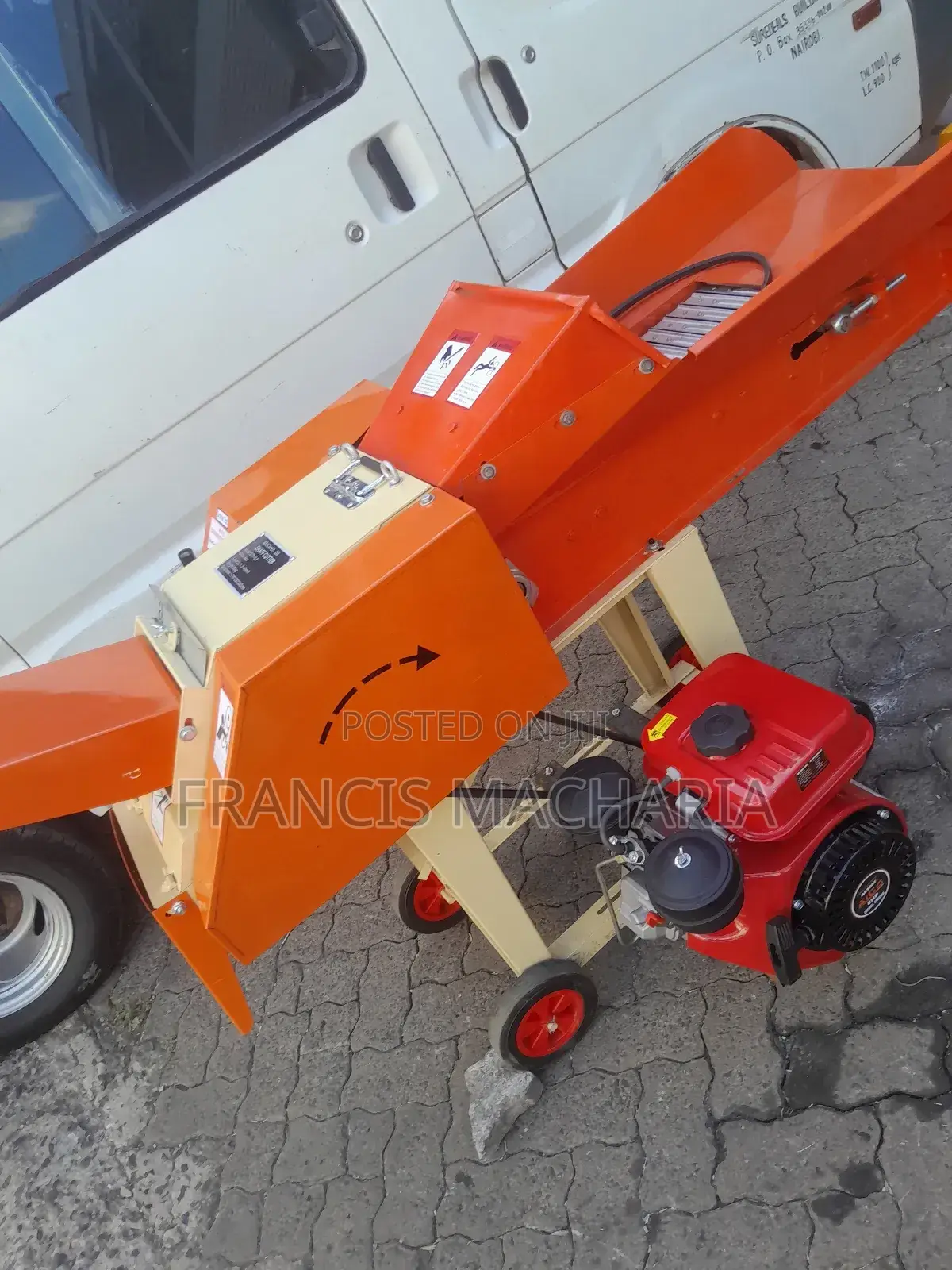 High Speed Chopper Grinder Machine Diesel Powered