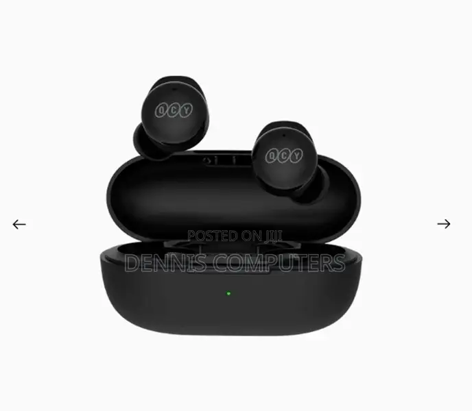 Qcy T17 True Wireless Earbuds, 26h Playtime, Bluetooth 5.3, Black, Whi