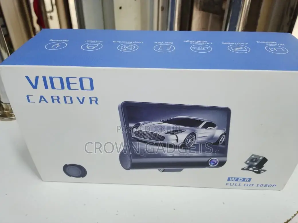 1080p Car Dashboard Camera DVR With Motion Detection