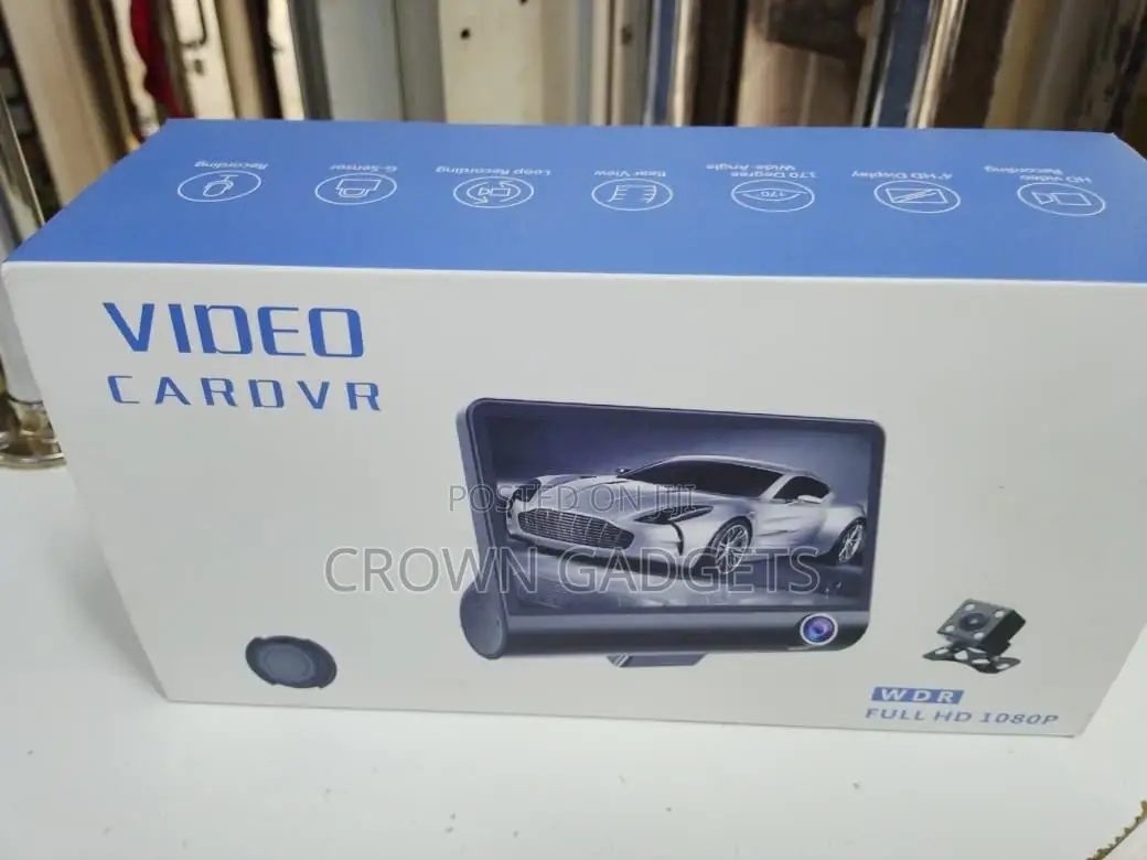 1080p Car Dashboard Camera DVR With Motion Detection