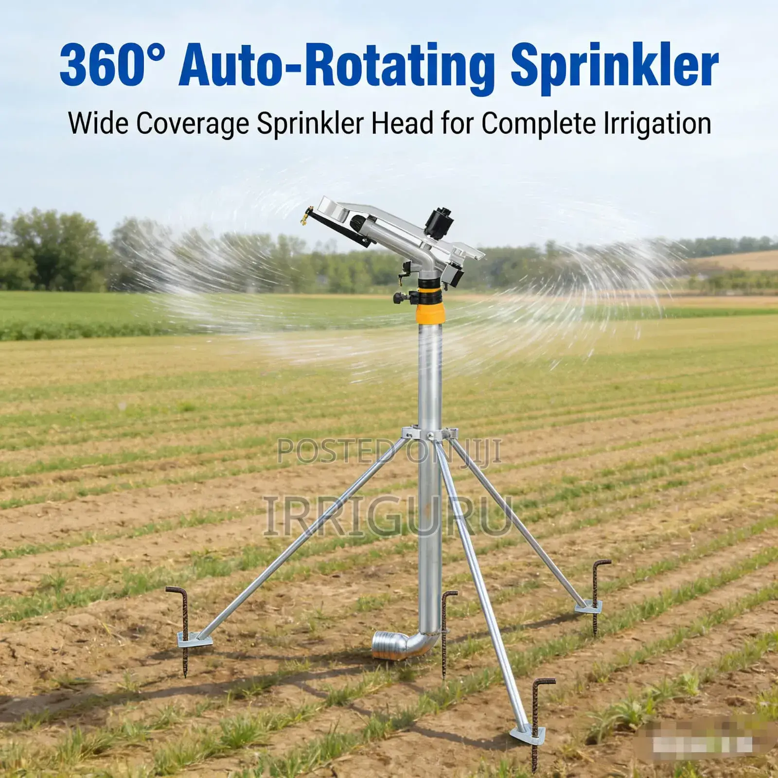 Auto-Rotating Sprinkler