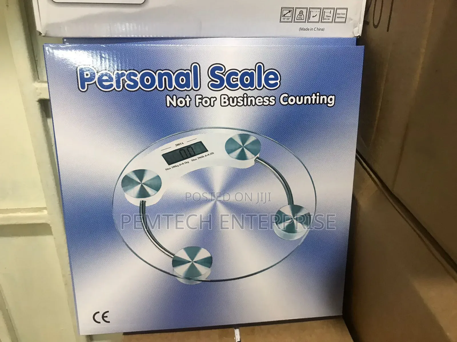 Personal Digital Bathroom Scale.