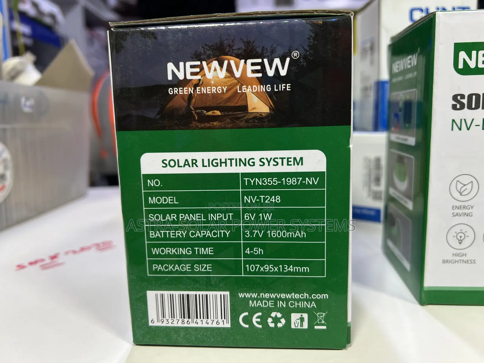 Newvew 100w Portable Solar Light