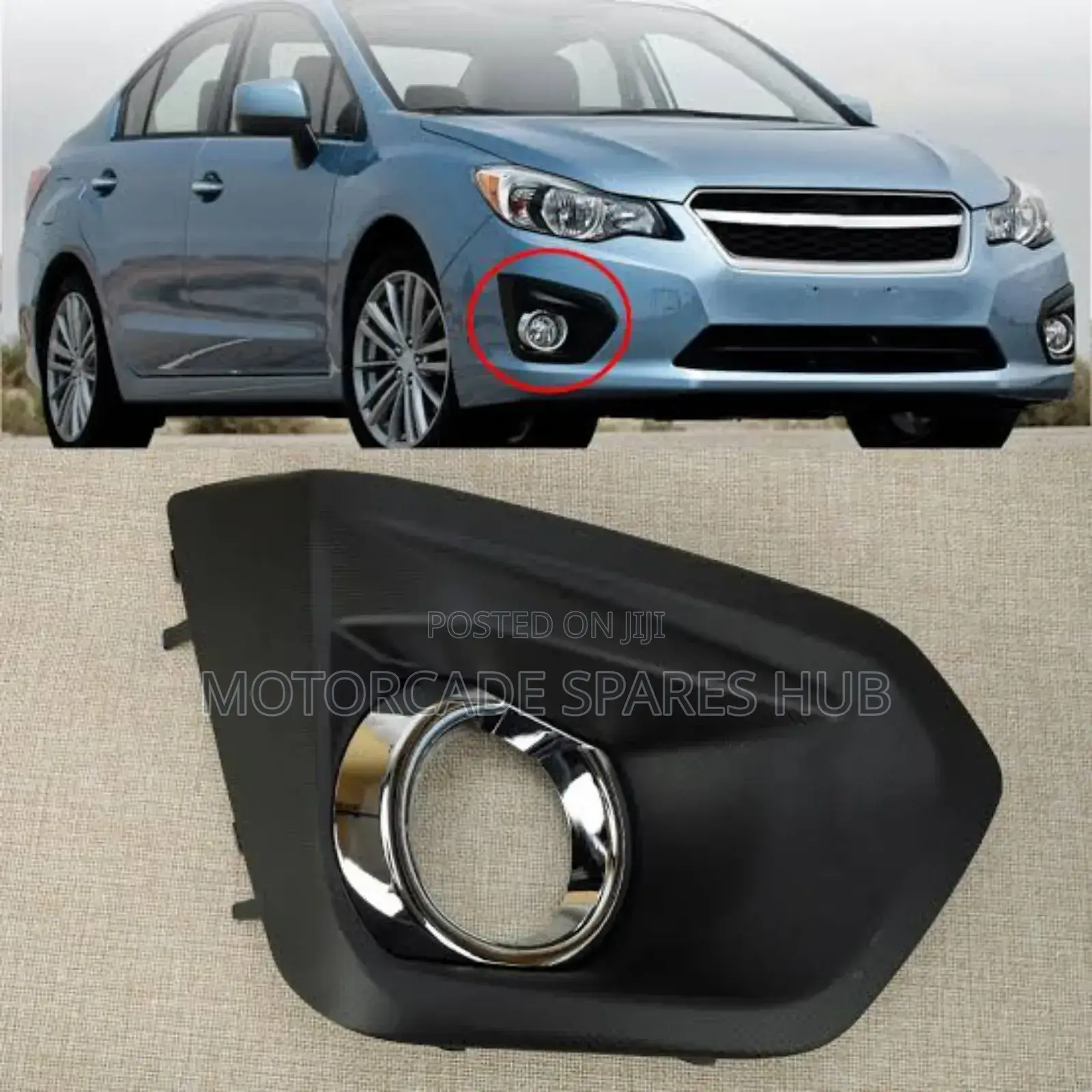 Subaru Impreza 2012/2013 Fog Lights Bumper Cover