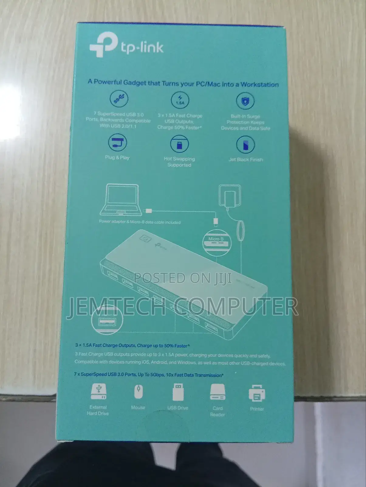 Tp-Link Usb 3.0 7-Port Hub - Tl-Uh700 Hub