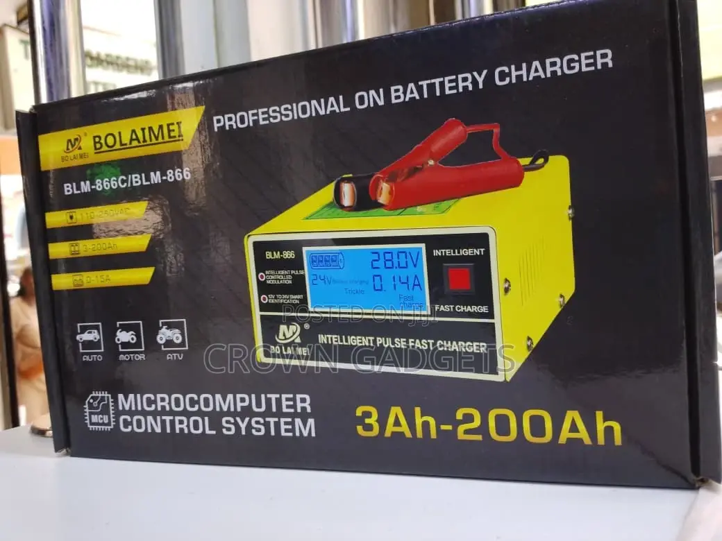 Bolaimei BLM-866c Fast Battery Charger for 12v 24v