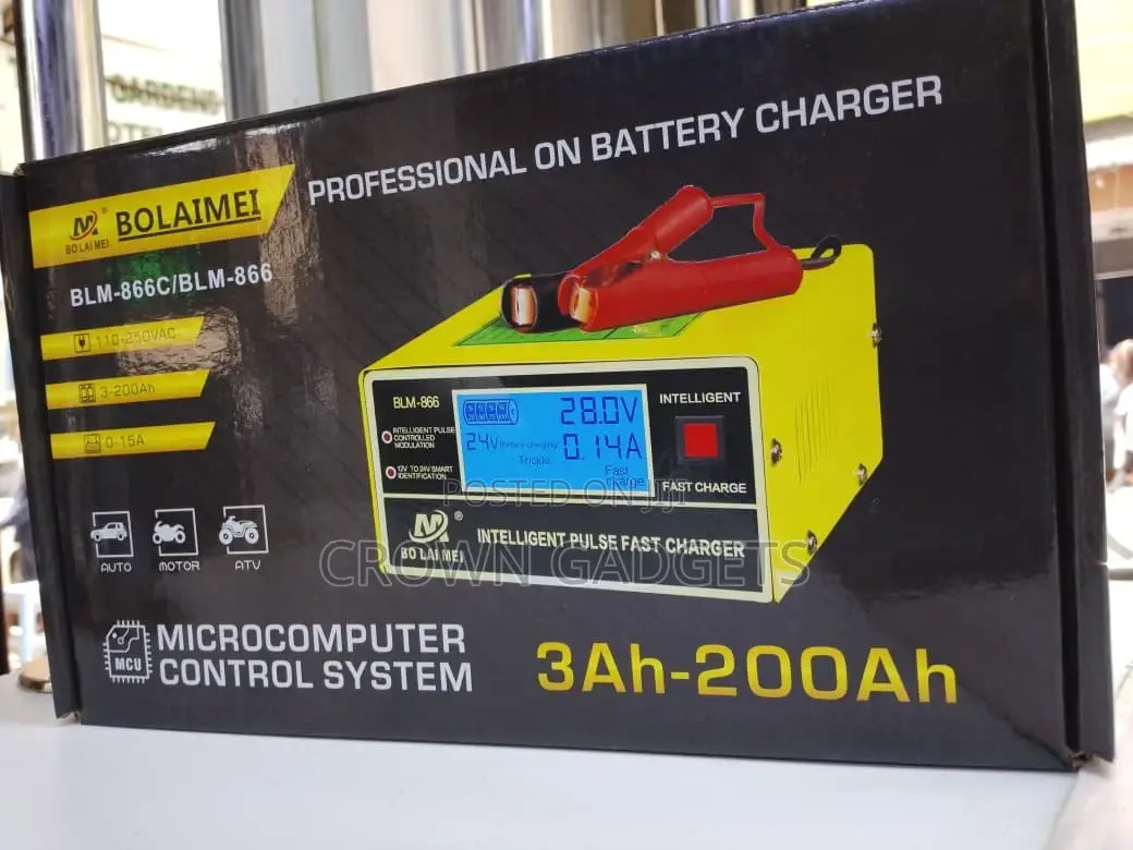 Bolaimei BLM-866c Fast Battery Charger for 12v 24v