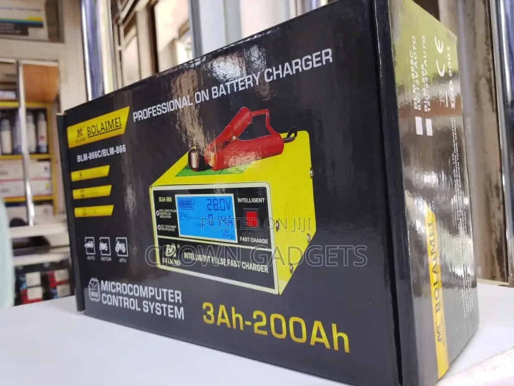 BLM-866c Smart Charger With LCD Pulse Repair Function