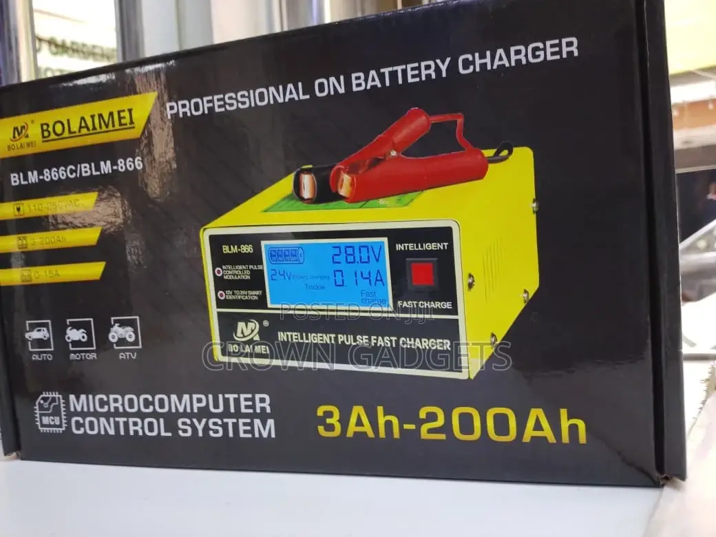 BLM-866c Smart Charger With LCD Pulse Repair Function