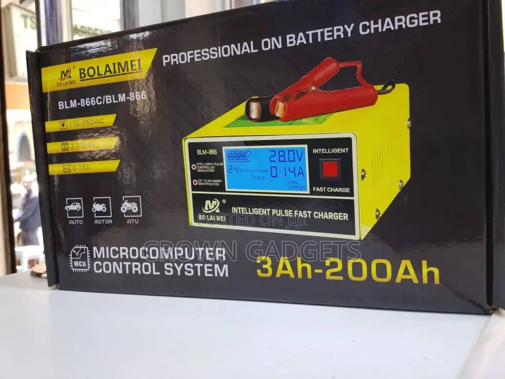 BLM-866c Smart Charger With LCD Pulse Repair Function