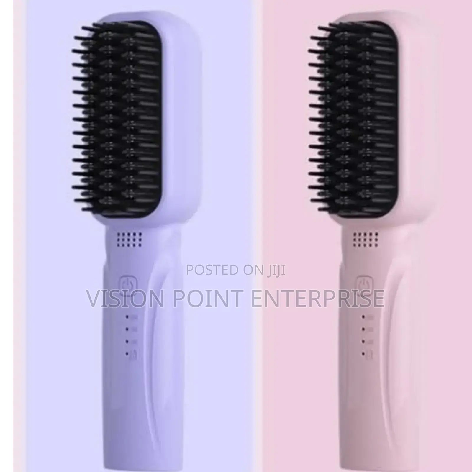 *Rechargeable Portable Cordless Hair Straightener Brush