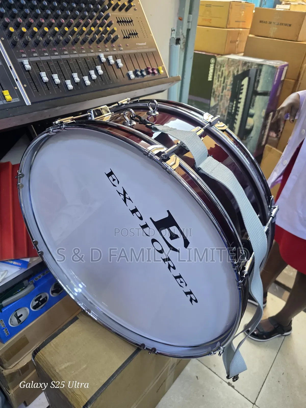 Size 20 Explorer Marching Drum