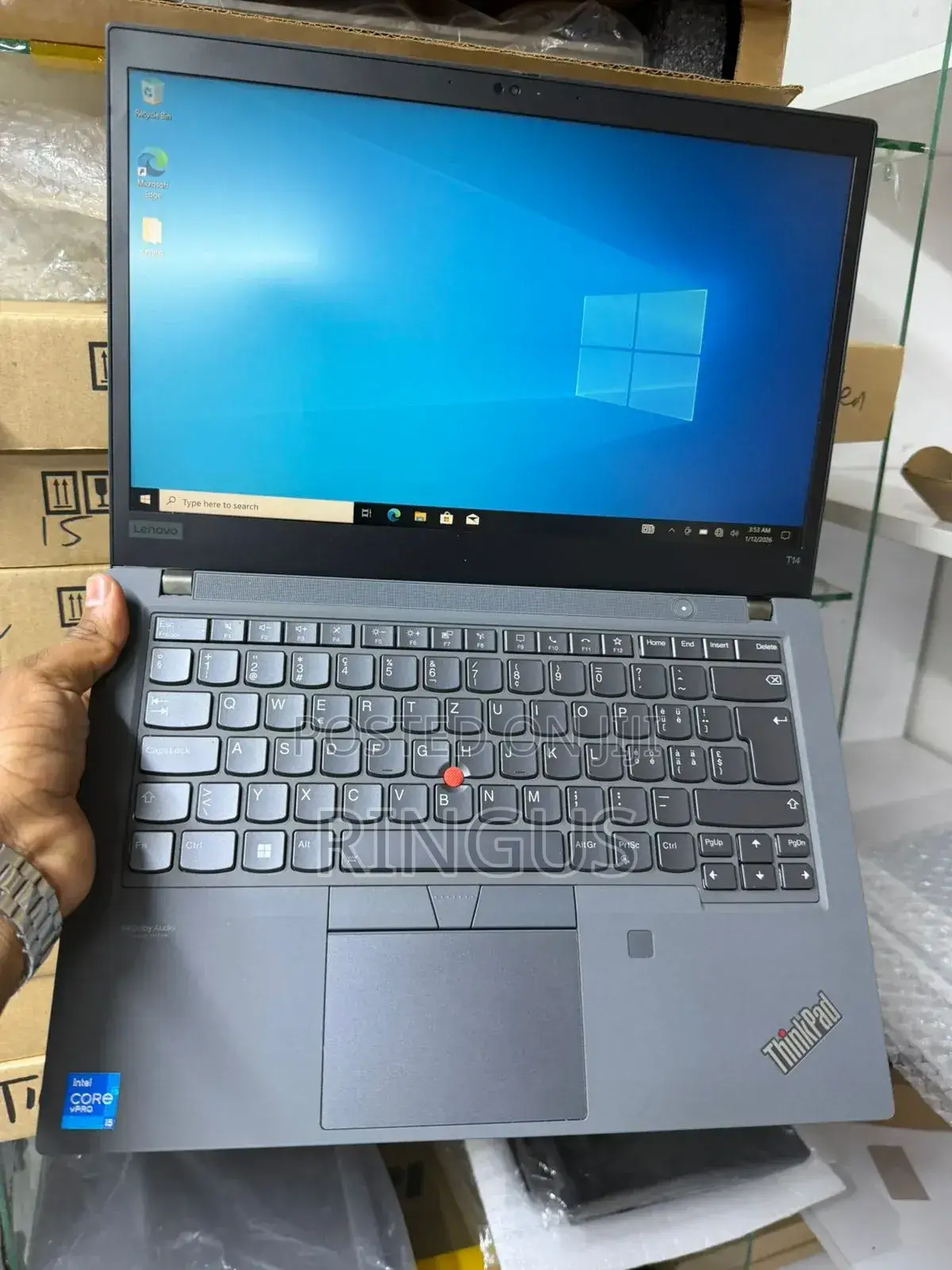 New Laptop Lenovo ThinkPad T14 G2 16GB Intel Core I5 SSD 256GB