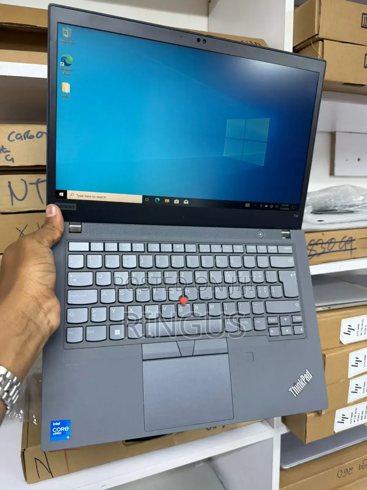 New Laptop Lenovo ThinkPad T14 G2 16GB Intel Core I5 SSD 256GB