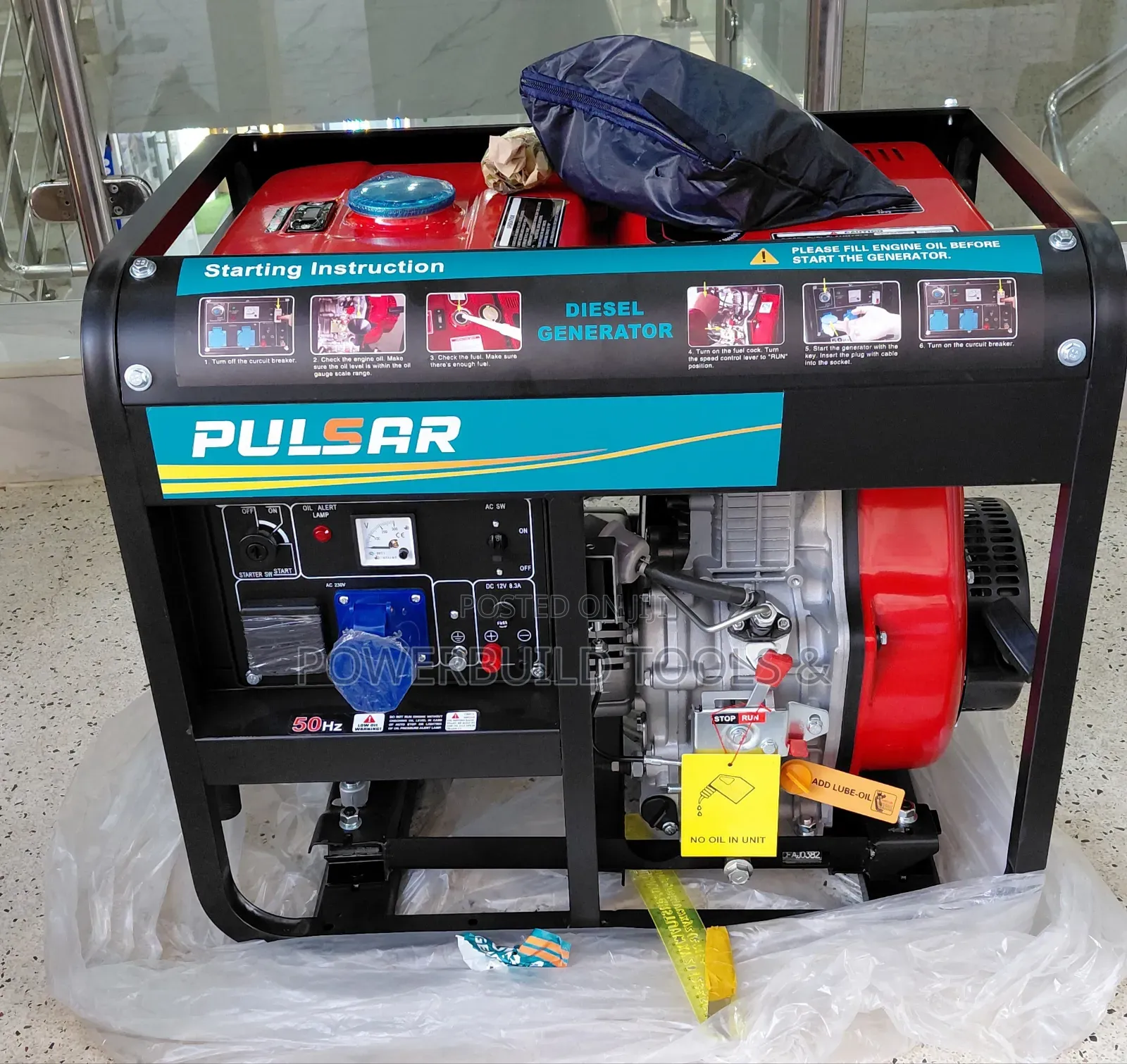 Pulsar 12kva Diesel Generator Open Set