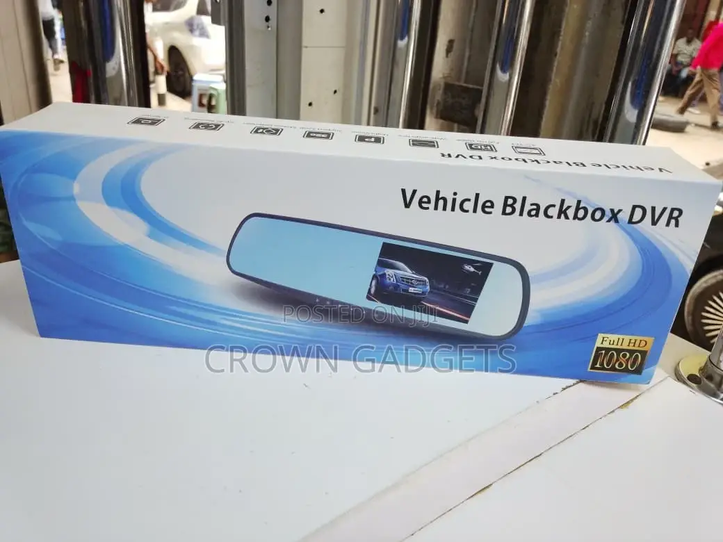 Vehicle DVR Mirror Dash Camera With G-Sensor