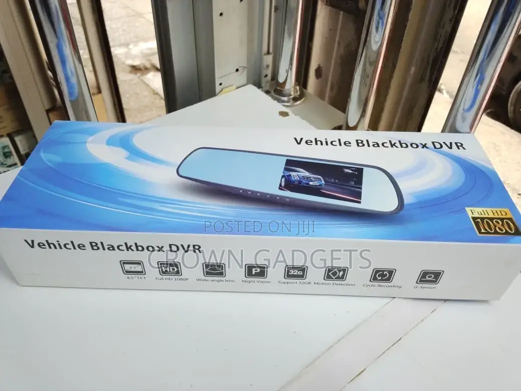 Vehicle Blackbox DVR Rearview Mirror Dash Camera