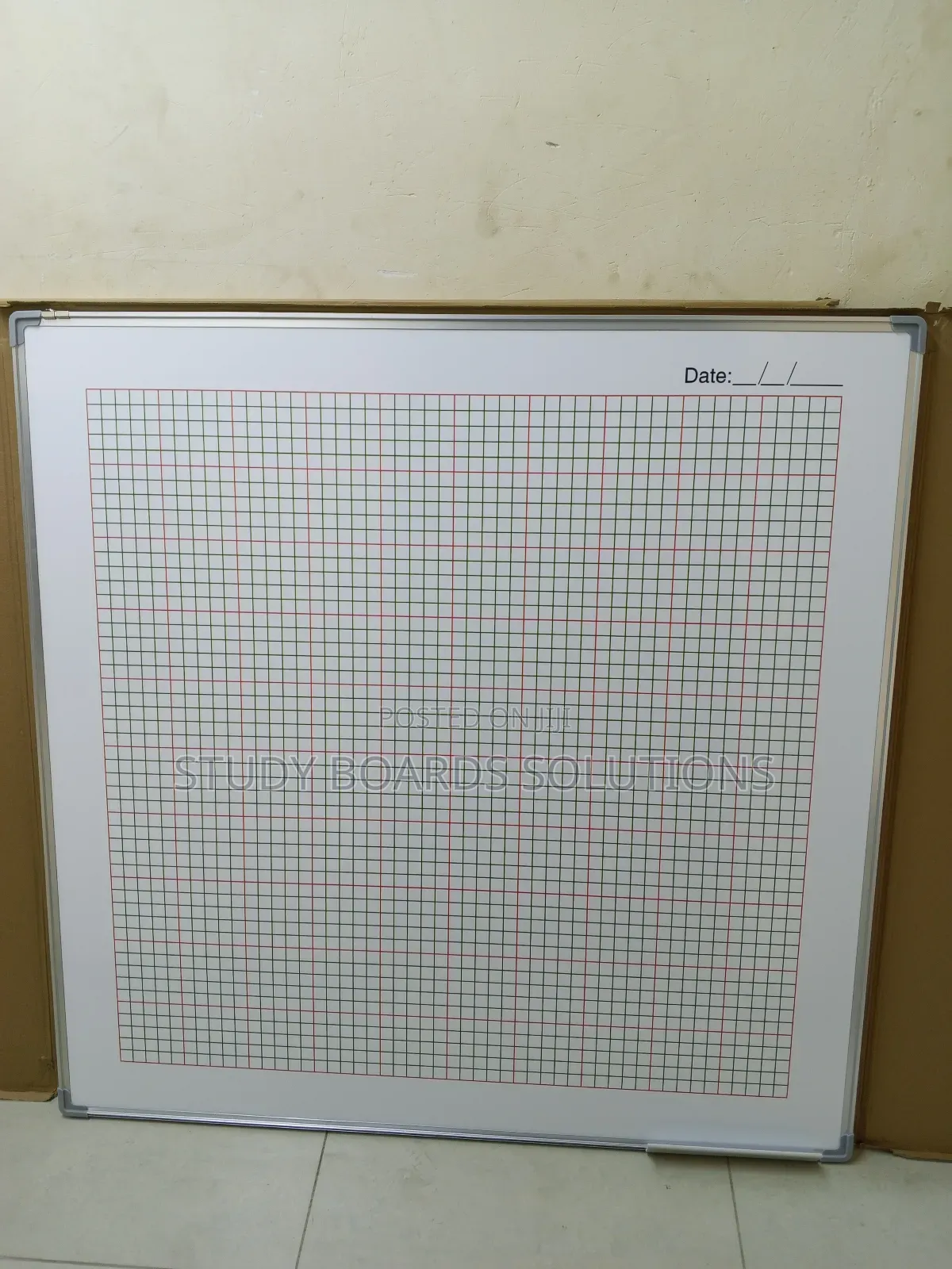 4ftx4ft Magnetic Graphboard With Square Grid Pattern