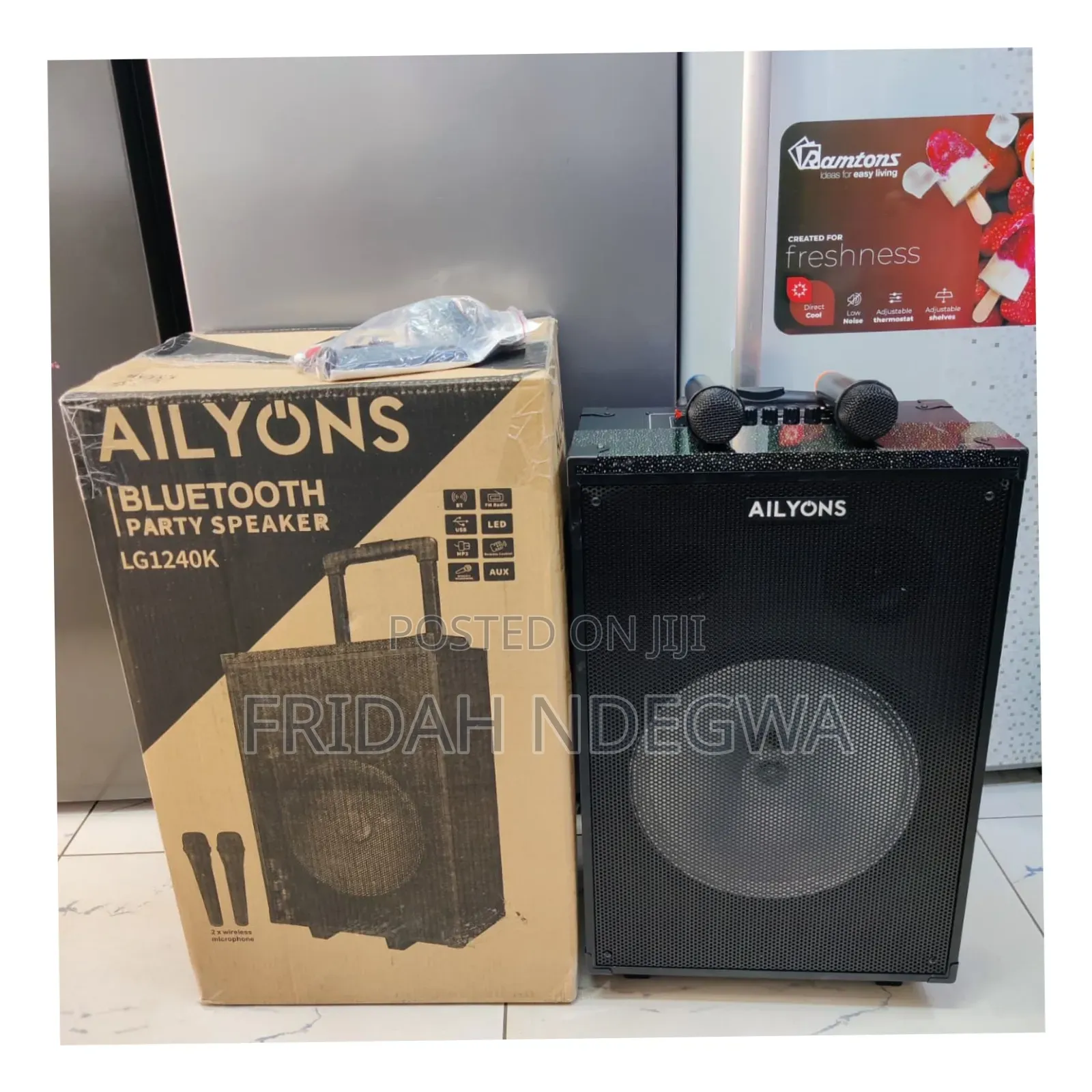 *Ailyons Portable Party Speaker 12"