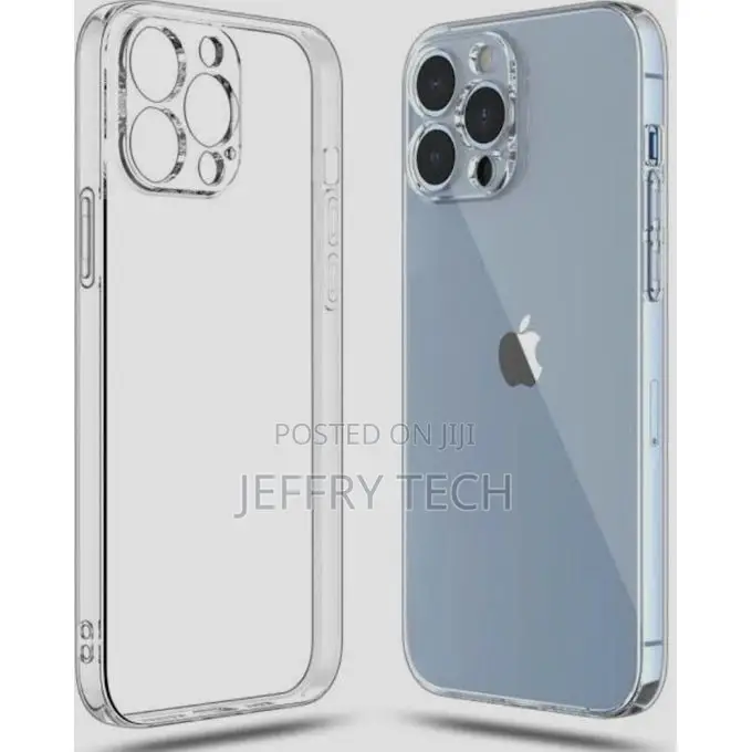 Soft Transparent Case for iPhone 12,13,14,15 and 16 Pro