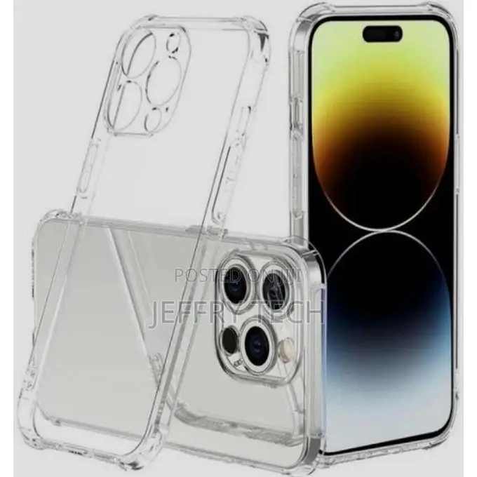 Soft Transparent Case for iPhone 12,13,14,15 and 16 Pro