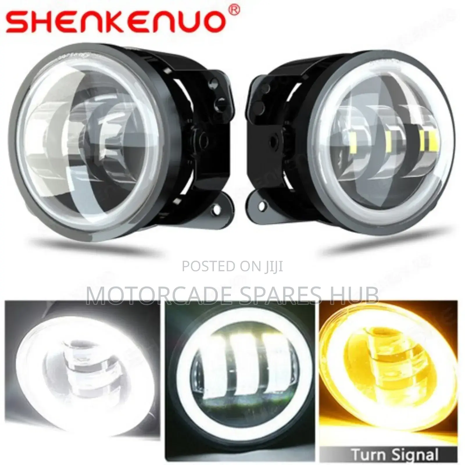 Car Universal Led Ring Fog Lights/Spotlights