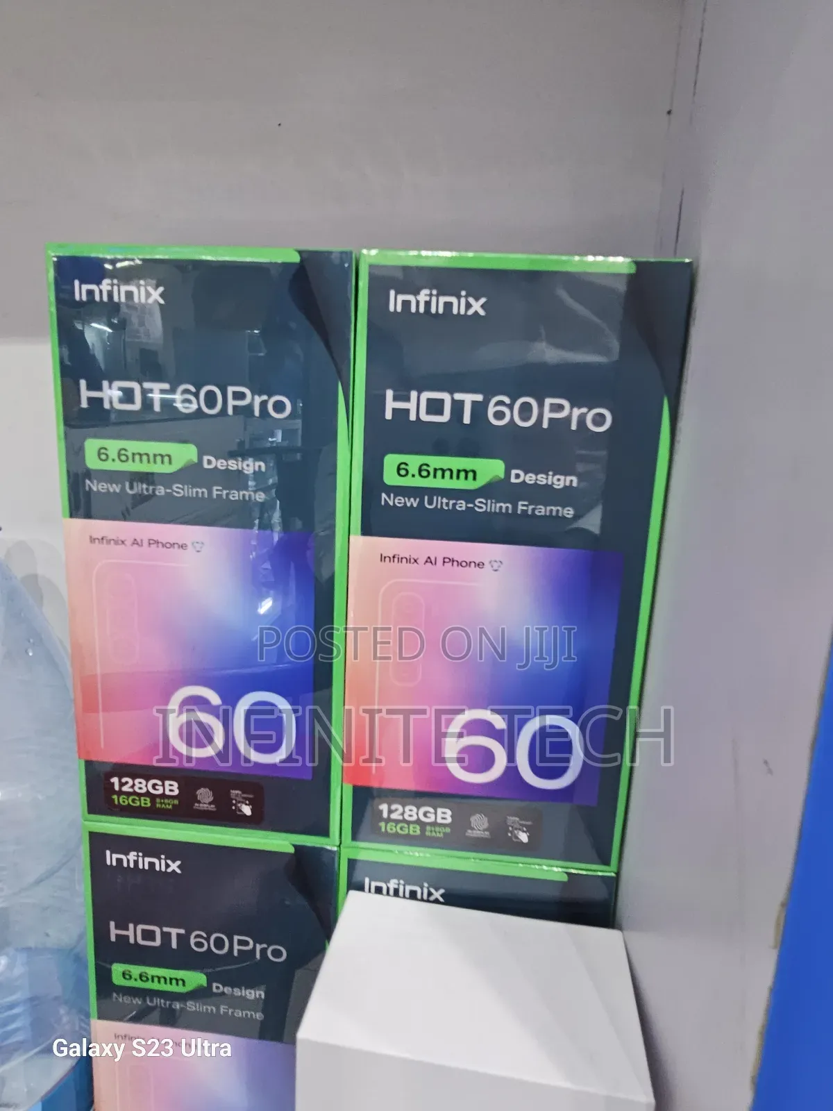 New Infinix Hot 60 Pro+ 128 GB Black