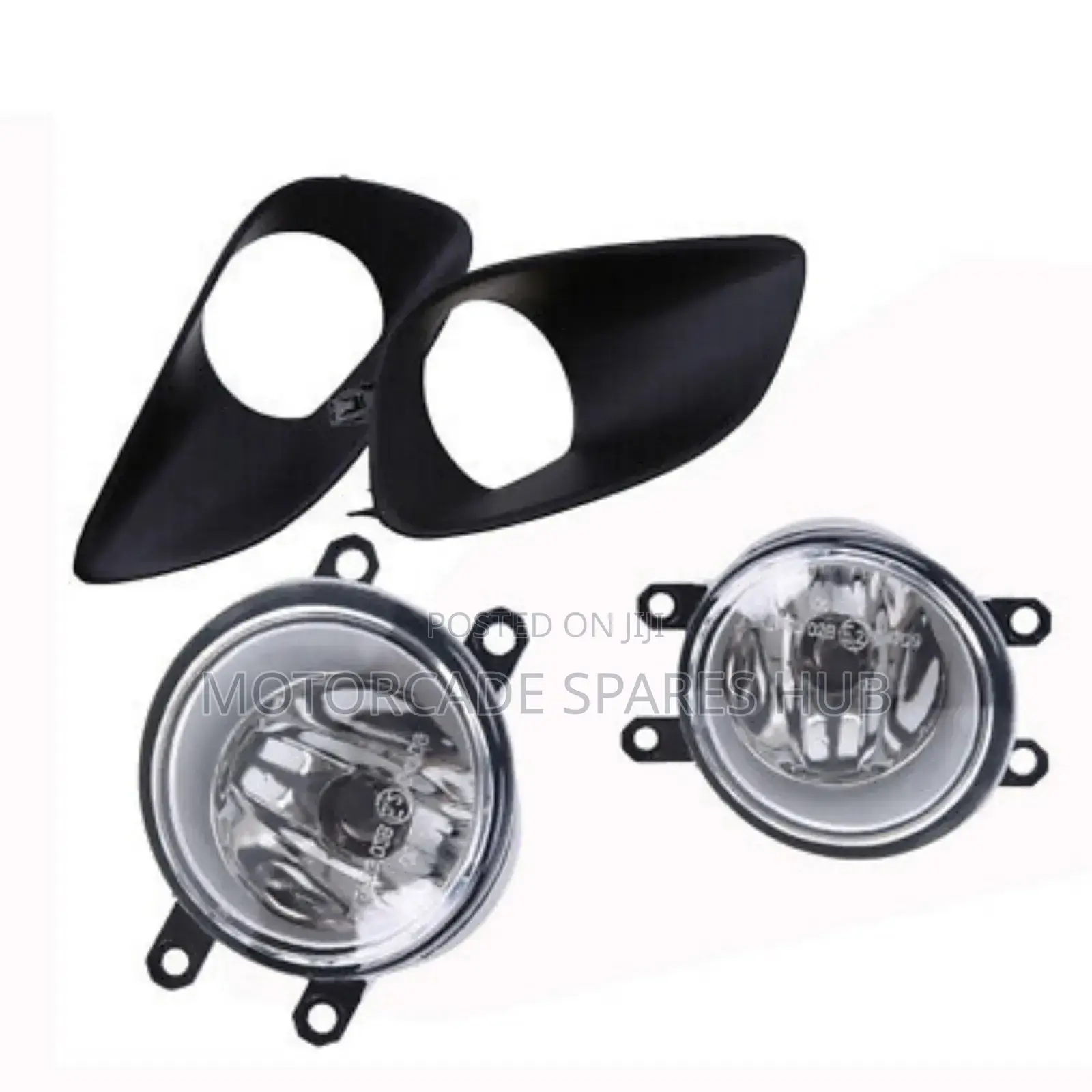 Toyota Belta Fog Lights With Covers Set
