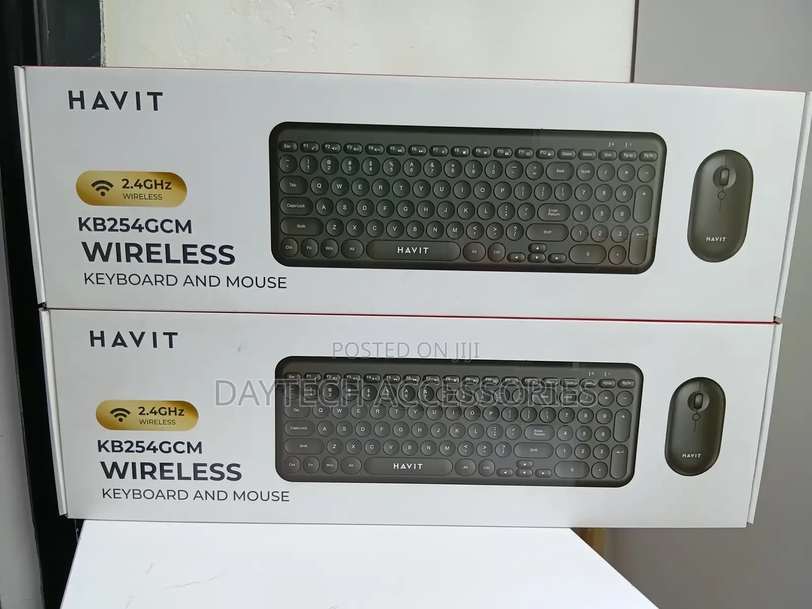 Havit Kb254gcm Pc Combo, Wireless Keyboard + Wireless Mouse
