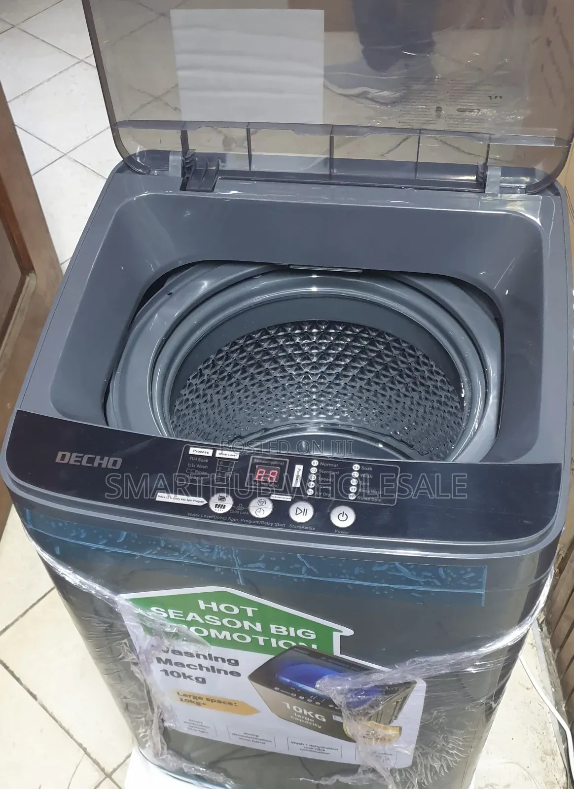 Decho 10kg Top Load Washing Machine