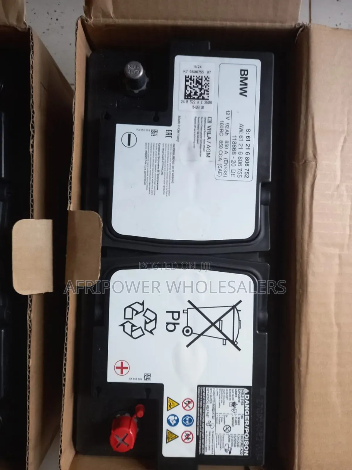 BMW Oem Din 92 Agm Battery