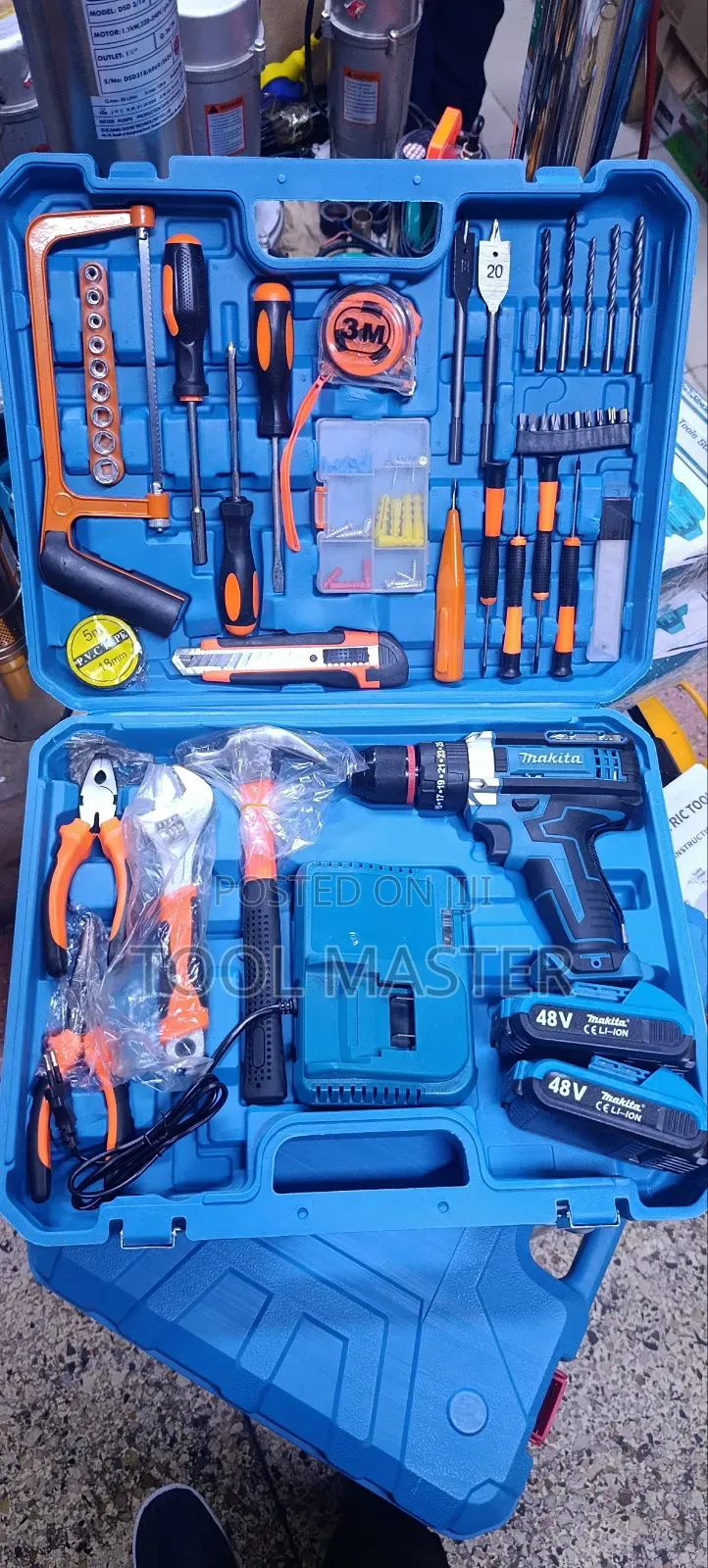 48v Cordless Makita Drill / Metallic Chuck Cordless Drill