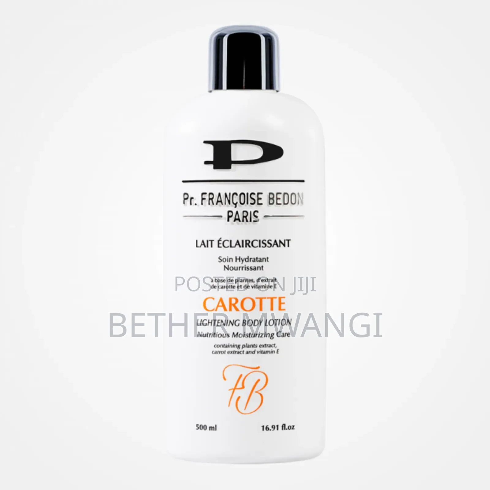 Original Pr. Francoise Bedon Lightening Carotte Lotion In Kenya