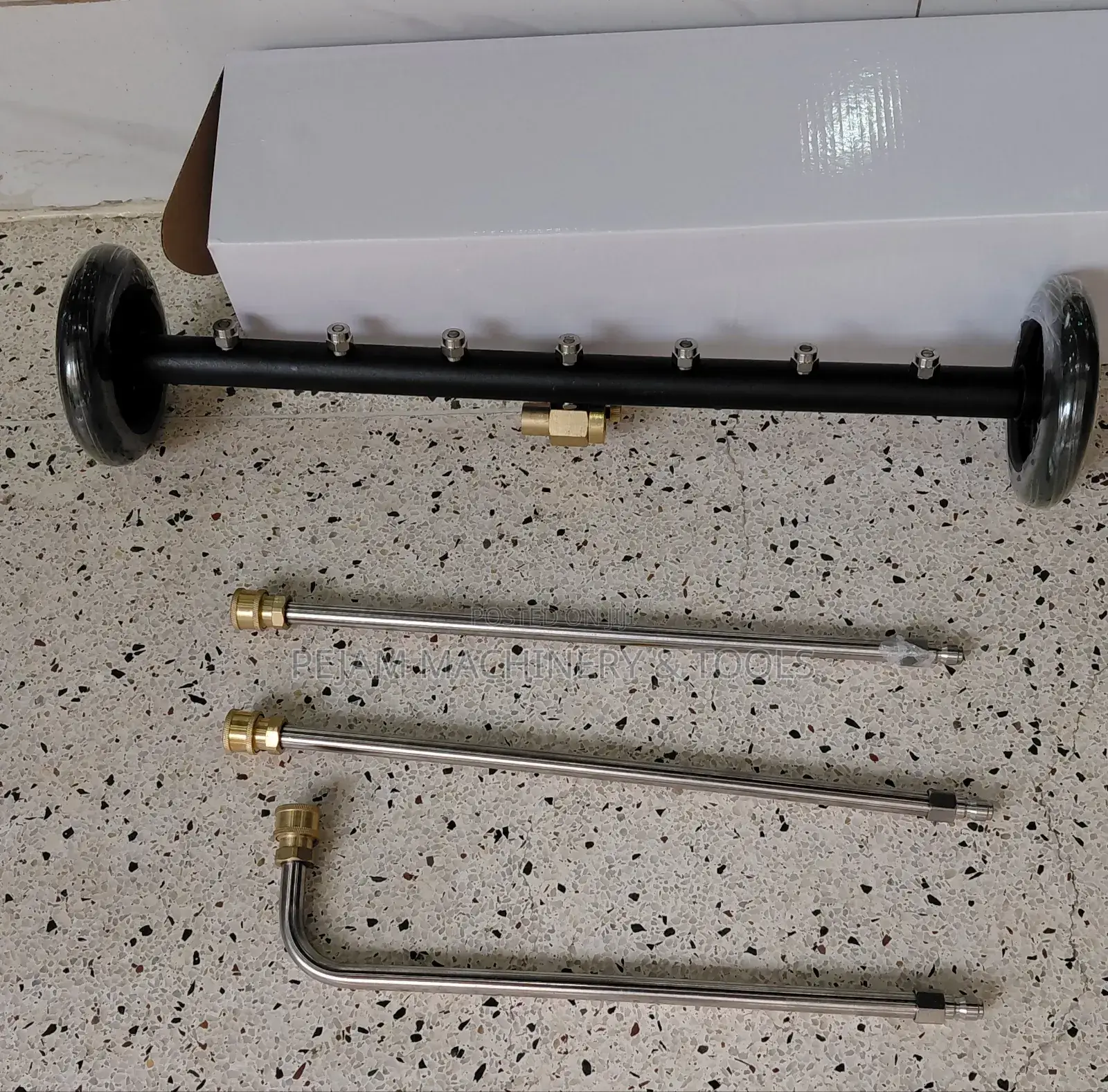 Undercarriage Pressure Washer Attachment