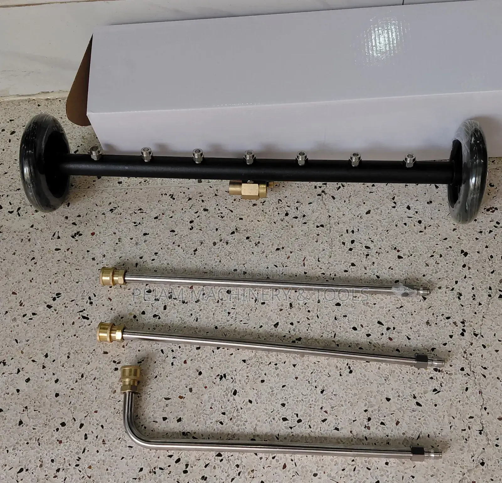Undercarriage Pressure Washer Attachment