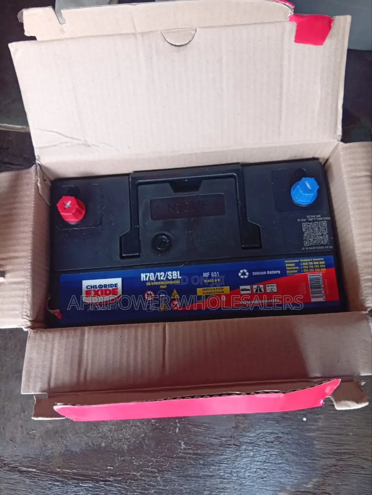 Chloride Exide N70 Car Battery