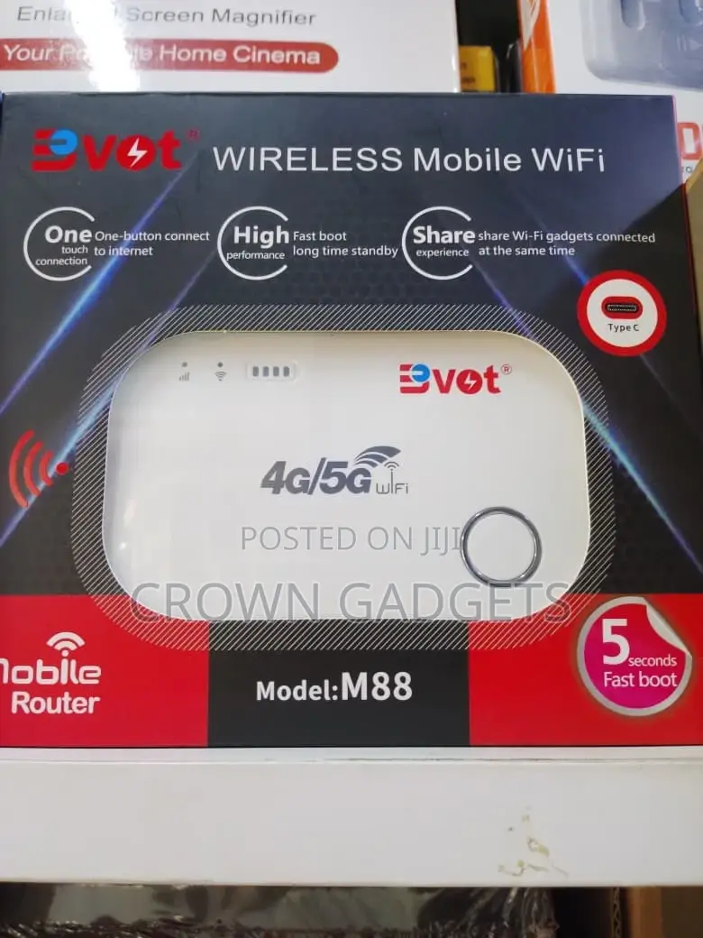 Bvot M88 4g/5g Mobile Wifi Router Hotspot Unlocked