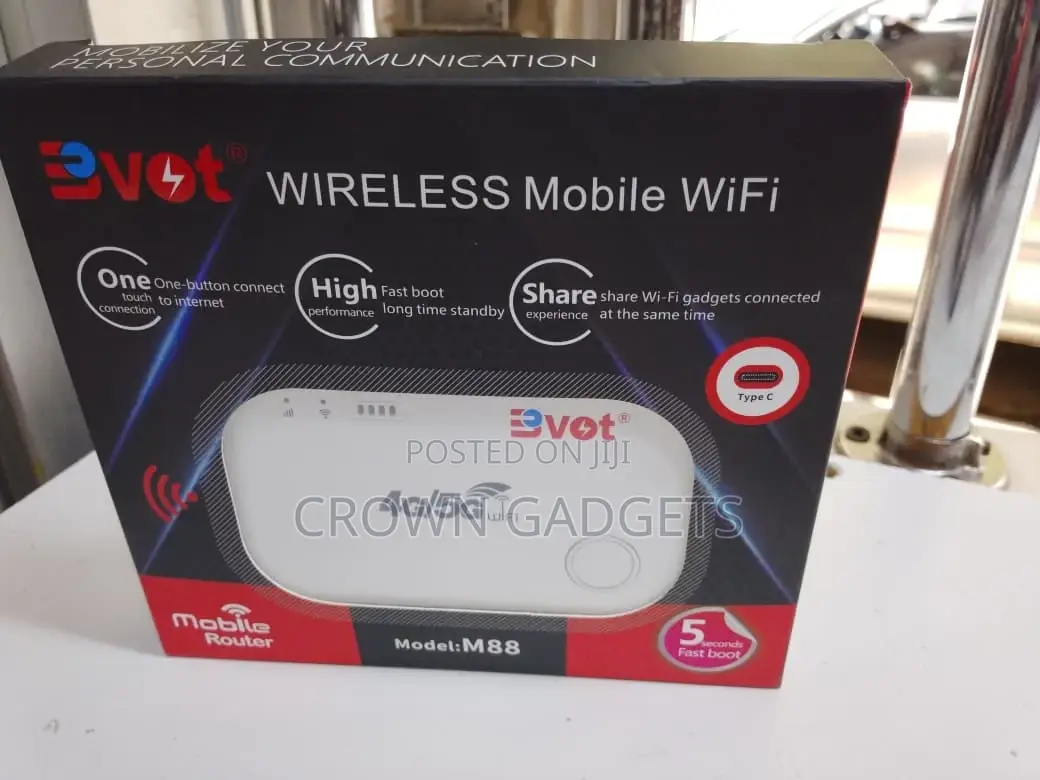 Portable Bvot M88 5g Mobile Hotspot With Type-C Charging