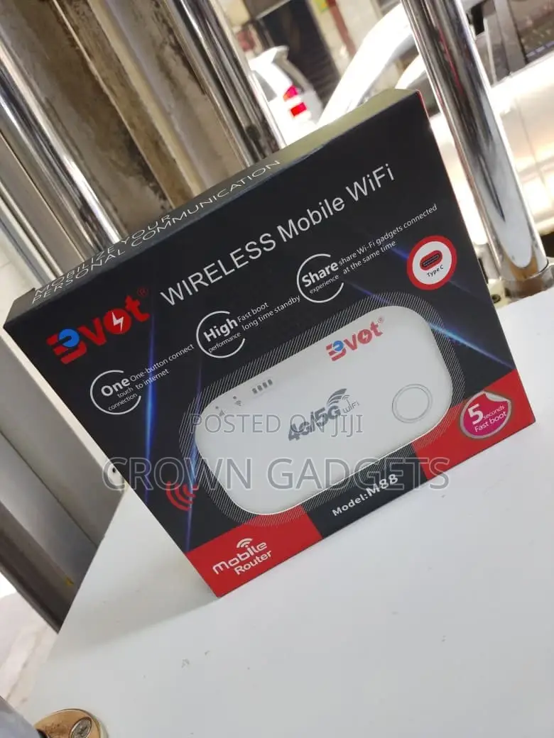 Portable Bvot M88 5g Mobile Hotspot With Type-C Charging